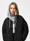 PIECES PCNAMBI BALACLAVA NOOS BC 17154954 Light Grey Melange