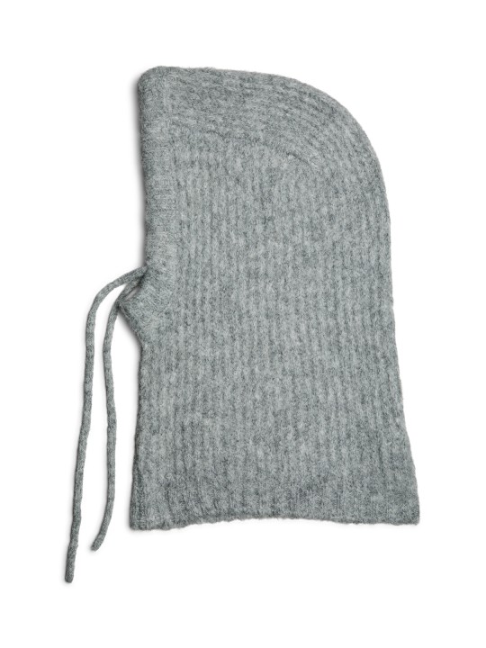 PIECES PCNAMBI BALACLAVA NOOS BC 17154954 Light Grey Melange