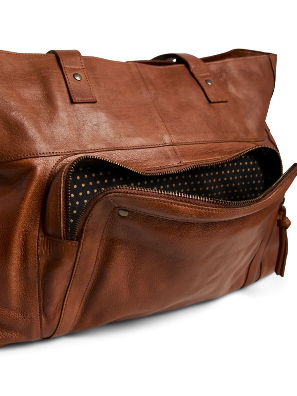 PIECES PCRIBS LEATHER TRAVEL BAG FC 17152864