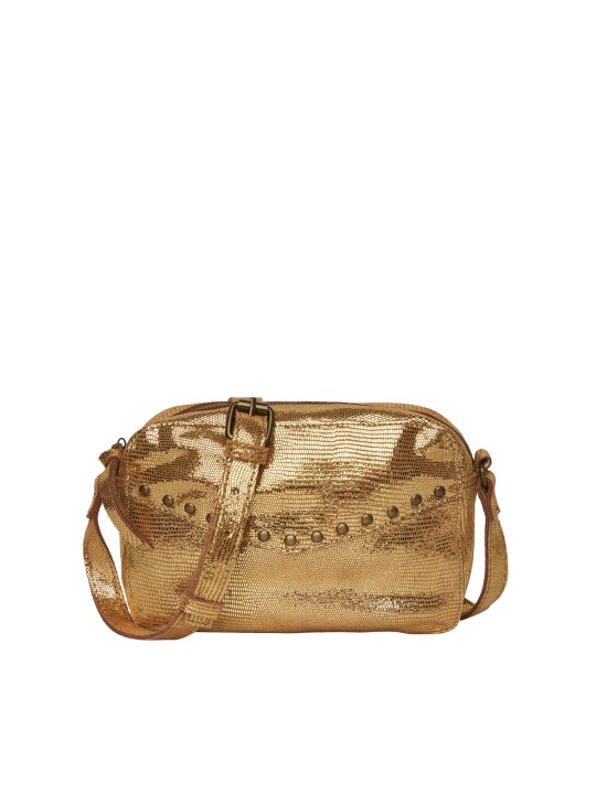 PIECES PCALINA STUDDED CROSS BODY FC Bags 17149403 Copper Metallic