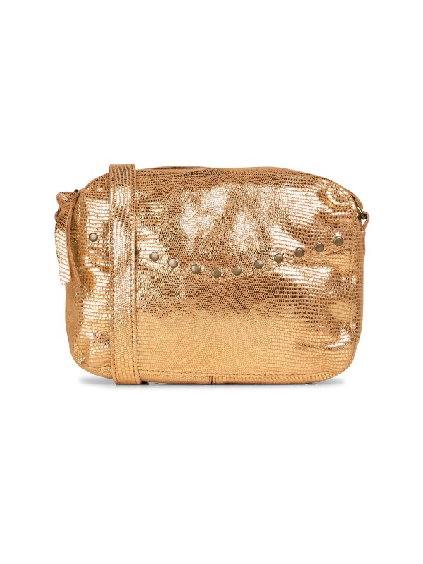 PIECES PCALINA STUDDED CROSS BODY FC Bags 17149403 Copper Metallic