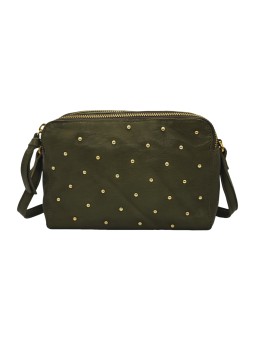 PIECES PCAJINA STUDDED CROSS BODY FC Bag 17149407 Kaki
