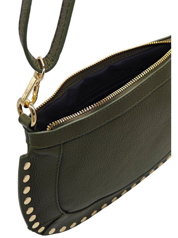 Soleil Chic Pochette Bandouliere Cloute Kaki