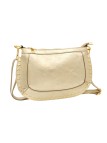 Soleil Chic Pochette bandouliere Clouté cuir Or