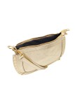 Soleil Chic Pochette bandouliere Clouté cuir Or