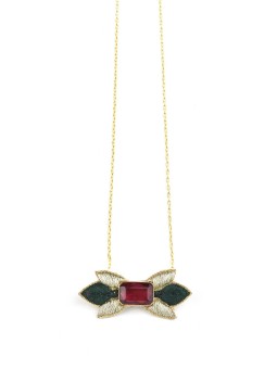 Collier Chic Pretty Fushia Forest NAHUA