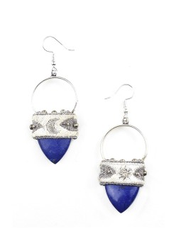 Boucle d'oreille KALO Lapis NAHUA