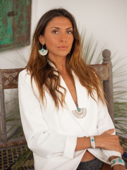 Boucle d'oreille KALIE Turquoise NAHUA