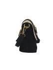 THE WAN Sac bandouliere cuir Anneau Besace 156 Noir Leo
