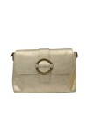 THE WAN Sac bandouliere cuir Anneau Besace 156 Or