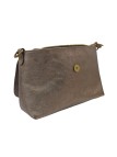 THE WAN Sac bandouliere cuir Anneau Besace 156 Champagne