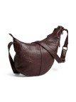 PIECES PCSTINA LEATHER SHOULDER BAG 17156634 Tawny Port Bubble