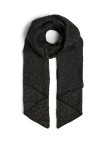PIECES PCPYRON LONG SCARF Foulard 17110447 Black_GOLD