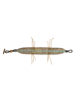 Bracelet brodé DITA Turquoise NAHUA