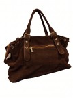 Soleil Chic Grand Sac Cuir Daily Large Chocolat Nubuck