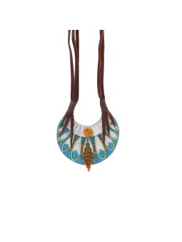 Collier Sautoir APONIE Green Argile NAHUA