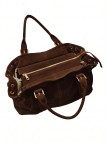 Soleil Chic Grand Sac Cuir Daily Large Chocolat Nubuck