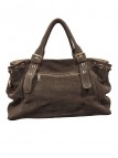 Soleil Chic Grand Sac Cuir Daily Large Taupe Nubuck