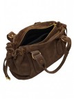Soleil Chic Sac Cuir Daily Taupe Nubuck