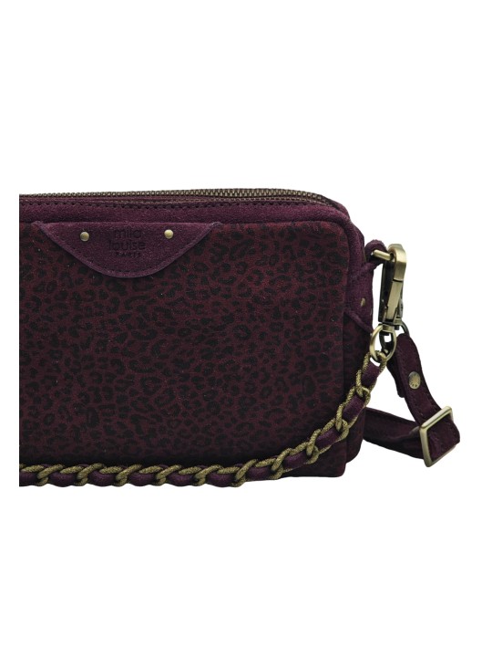 Mila Louise MAMA XS PA LEOPARD POURPRE