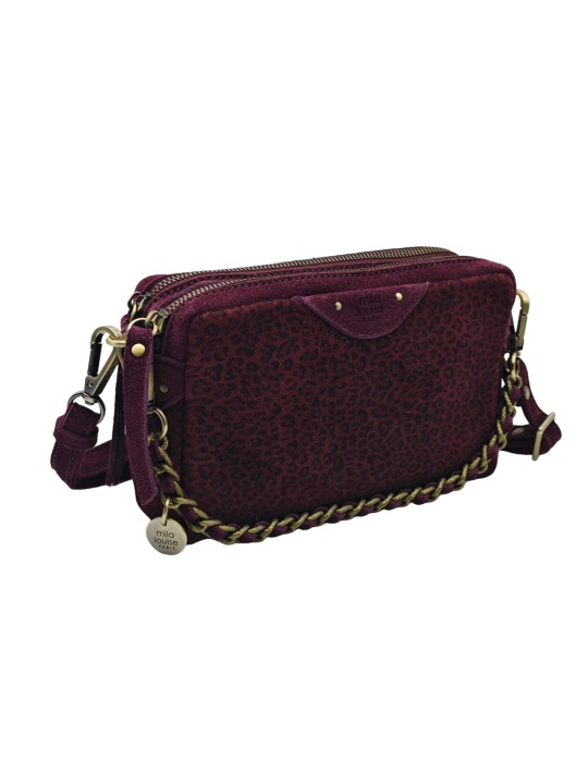Mila Louise MAMA XS PA LEOPARD POURPRE