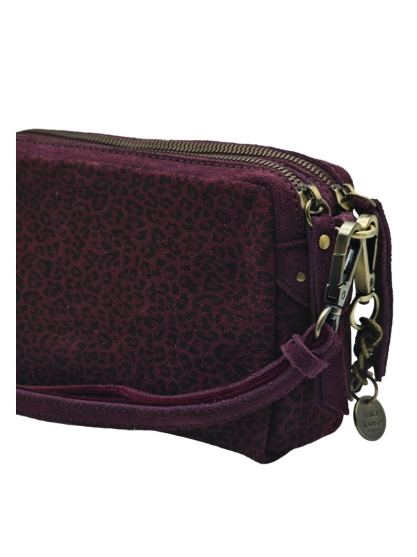 Mila Louise MAMA XS PA LEOPARD POURPRE