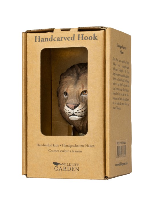 Wildlife Garden DecoHook Porte-manteau Patère Lion