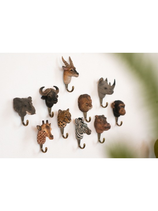 Wildlife Garden DecoHook Porte-manteau Patère Lion