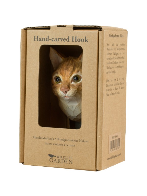 Wildlife Garden DecoHook Porte-manteau Patère Chat
