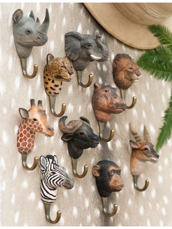 Wildlife Garden DecoHook Porte-manteau Patère Lion