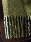 PIECES PCBEA LONG SCARF NOOS BC Foulard 17105951 Deep Lichen Green CHECK