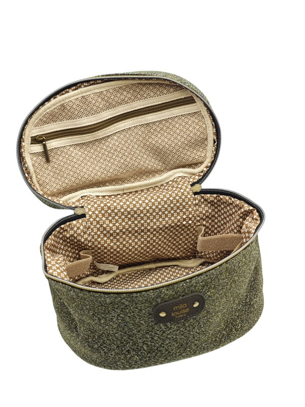 Mila Louise Trousse MYA VANITY S KAKI DARK
