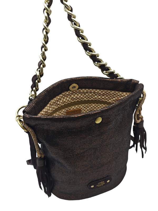 Mila Louise Sac seau MILENA EP12 BRUN DARK
