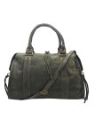 THE WAN Grand Sac Cuir Daisy Large Kaki