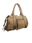 THE WAN Grand Sac Cuir Daisy Large Vintage Taupe A25