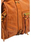 THE WAN Grand Sac Cuir Daisy Large Vintage Cognac