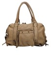 THE WAN Grand Sac Cuir Daisy Large Vintage Taupe A25