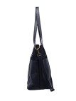 Soleil Chic Grand Sac Cabas Cuir City Mix Noir