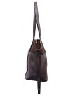 Soleil Chic Grand Sac Cabas Cuir City Mix Chocolat