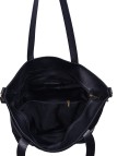 Soleil Chic Grand Sac Cabas Cuir City Mix Noir