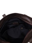 Soleil Chic Grand Sac Cabas Cuir City Mix Chocolat