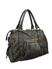 Soleil Chic Grand Sac Cuir Daisy Large Vintage Kaki