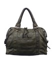 Soleil Chic Grand Sac Cuir Daisy Large Vintage Kaki