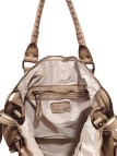 Soleil Chic Grand Sac Cuir Daisy Large Vintage Taupe