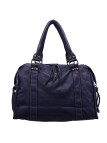 Soleil Chic Grand Sac Cuir Daisy Large Vintage Bleu Marine