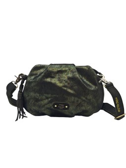 Mila Louise Sac Besace forme seau PRISCIA GR KAKI DARK