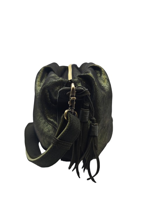 Mila Louise Sac Besace forme seau PRISCIA GR KAKI DARK
