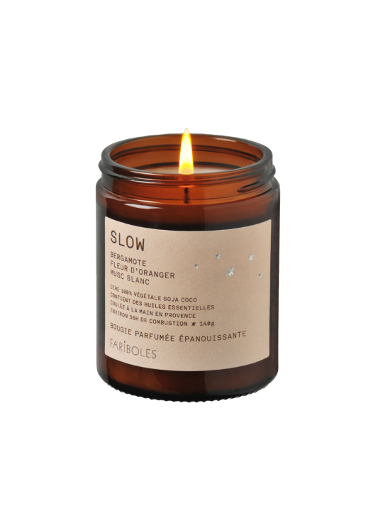 Fariboles - Bougie parfumée artisanale Slow 140g