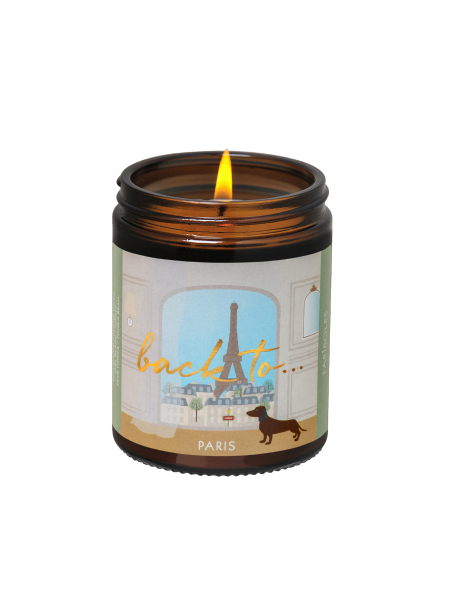 Fariboles - Bougie parfumée artisanale Back to Paris 140g
