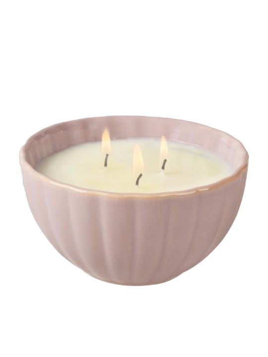 Fariboles - Bougie Rose Musc Blanc 240g